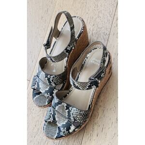 7841608 LSPSA30 ERICA WOMEN'S SHOE 7M BEIGE LEATHER SANDAL JOHNSTON & MURPHY